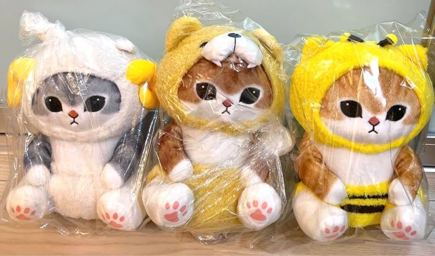 mofusand ぬいぐるみセット　モフサンド Amazon.co.jp: mofusand モフサンド ぬいぐるみ 3点セット